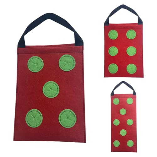 Genérico Macetas para Cultivar Fresas | Bolsa de Cultivo Colgable para Hortalizas - Bolsa Colgante de Tela No Tejida para Tomates en Balcón Patio y Jardín