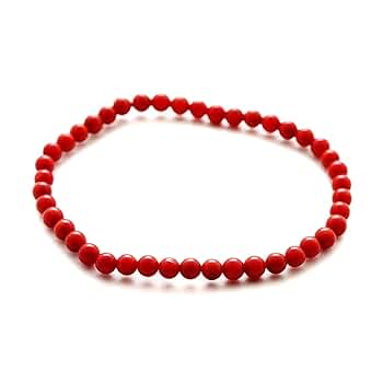 ビンテージ Red Coral Style 赤 コーラル 珊瑚風ブレスレット ビンテージ Red Coral Style 赤 コーラル 珊瑚風ブレスレット