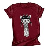 Damen Sweatshirt Pullover Winter Warme Unterhemd Plus dicker Samt Langarmshirt Lamm Kaschmir Pulli Langarm Shirts Oversize Bedrucktes Oberteil Tops Damen Langarm Rundhalsausschnitt Sweatshirt T Shirt Weit Tunika Langarmshirts Damen Mode Damen Sweatshirt Elegant Langarm Rundhals Casual Oberteile Drucken