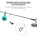 FAISOX Fishing Line Spooler for Spinning Cast Reels Spooling Station Spools Holder Winder Machine Accessories (Line Spooler & Scissor - Blue)