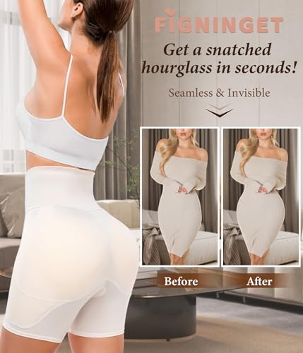 Image of Padded Shapewear Hip Pads Shapewear Tummy Control Butt Enhancer Underwear For Women, Body Shaper Booty Lifter