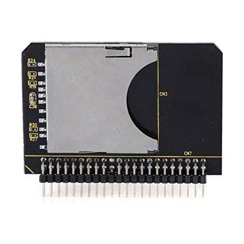 Diyeeni 44-Pin Male IDE To SD Card Adapter, SD to IDE Adapter, SD/SDHC/SDXC/MMC Memory Card To IDE Adapter for DOS / NT4 / Windows98SE / ME / 2000 / XP/VISTA/MAC/Linux System Cover