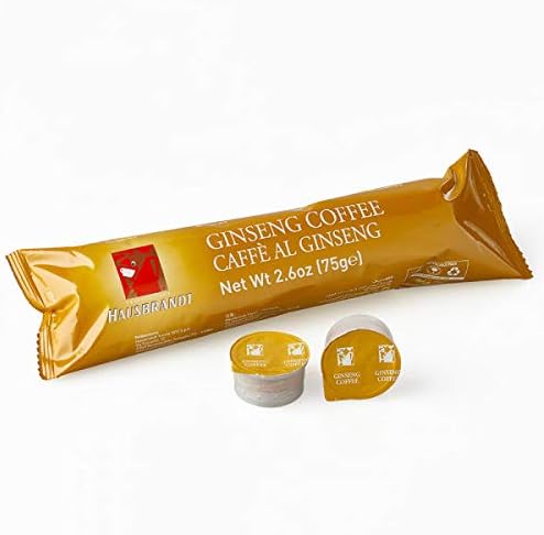 Hausbrandt Ginseng Coffee Capsules for Guzzini Coffee Machines