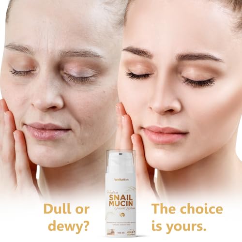 Hydrating Snail Mucin Serum – With Hyaluronic Acid & Aloe – Korean Anti-Aging Skincare – 80% Pure – 3.4oz – Made in USA - by WELLUTION - Image 5