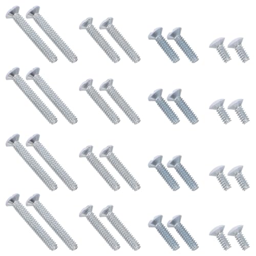 DECHOUS �ǃv���[�g�l�W �y�ʃv���[�g�t�@�X�i�[ �����p�J�o�[�l�W 6-32�X���b�h �t���b�g�w�b�h 9/14/19/25mm �e25�Z�b�g �d�C�X�C�b�`�p�l��