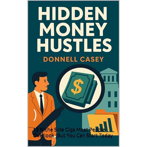 Hidden Money Hustles Audiolibro Por Donnell Casey, Monique Disu, Mo Nell arte de portada