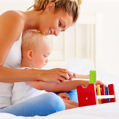 Image of 10 Pack Kids Hammer Toy, Wooden Simulation Maintenance Tools | Small Pretend Play Educational Toys for Teens Girls Boys School Games Supplies
