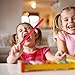 2Pcs Rhythm Sticks Music Lummi Sticks Wood Musical Rhythm Stick Set Wooden Percussion Instrument (Red)