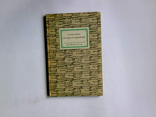 Die Augen Des Ewigen Bruders Eine Legende [German] B003ANVAWG Book Cover