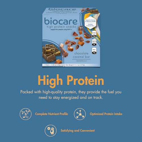 Protein Bar with Chocolate & Caramel by Biocare