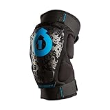 SixSixOne Rage Hard Knee Guard (Black, Large)