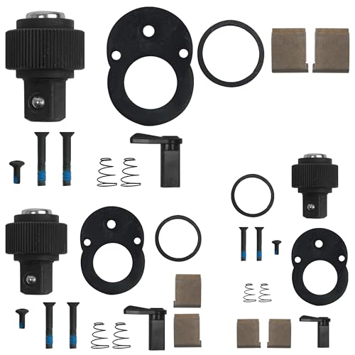 Ratchet Repair Kit Fits for Craftsman, Snap On Ratchet, 72 Teeth Socket Wrench Part Accessories, Small Wrenches Drive Socket Wheels Tools for Stanley for Proto Torque J6064RK (Color: 3/8