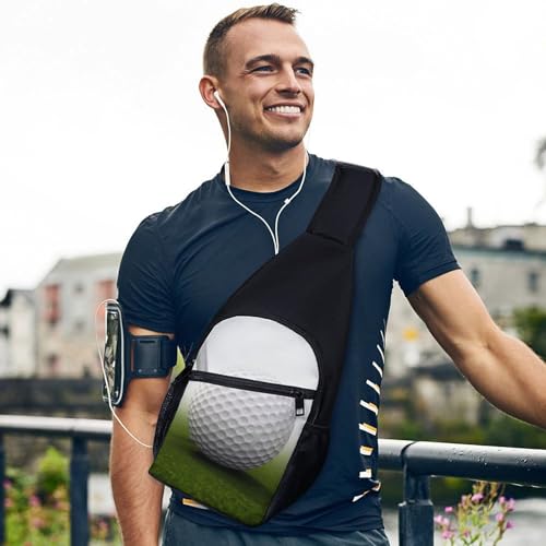 Bolso bandolera sport para golf, mochila casual miniatura 3