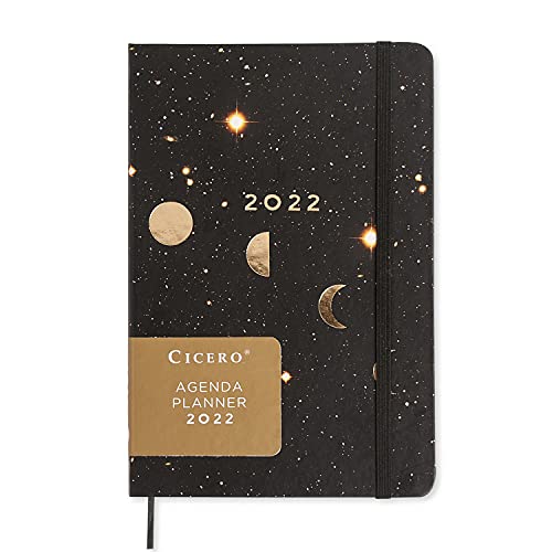 Agenda Planner 2022 Astral Semanal 14x21 Galáxia, Cicero, Colorido, Média