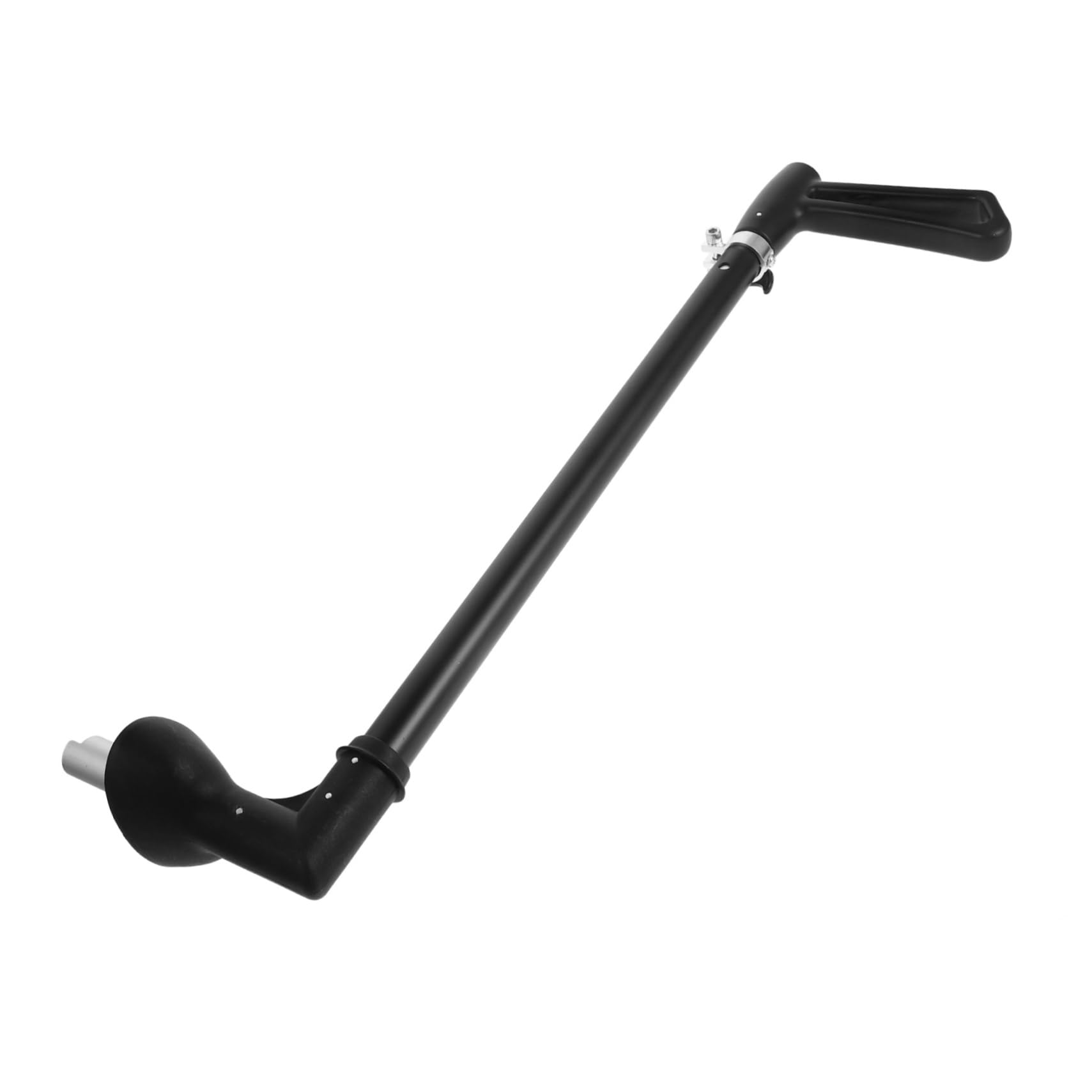 iplusmile Maniglia Sostitutiva per Passeggino e Spinta Carrello, Nero | Montaggio e Rimozione Rapide, Design Ergonomico, Plastica e Lega, per Genitori, Passeggino e Carrello