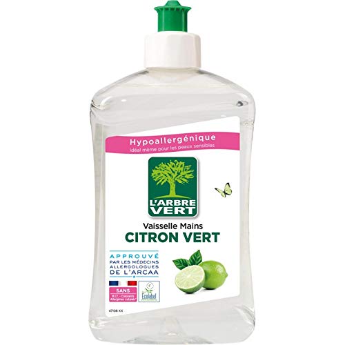 L'ARBRE VERT - Concentre Vaisselle Ecolabel Citron Vert 500Ml - ( Lot De 4 )