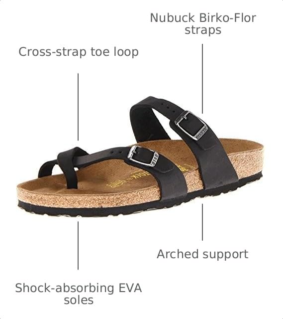 Image of Birkenstock Unisex Adult Franca Mayari Oiled Leather Sandals
