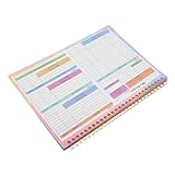 TOGEVAL Finanzplaner Haushaltsbuch mit Wochenplaner und Täglichem Budgettracker Robustes Notizbuch...