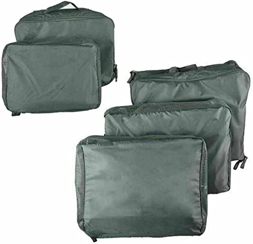 Lot de 5 organiseurs compacts pour sacs de voyage ultralégers pour bagages, valises, vacances Cover
