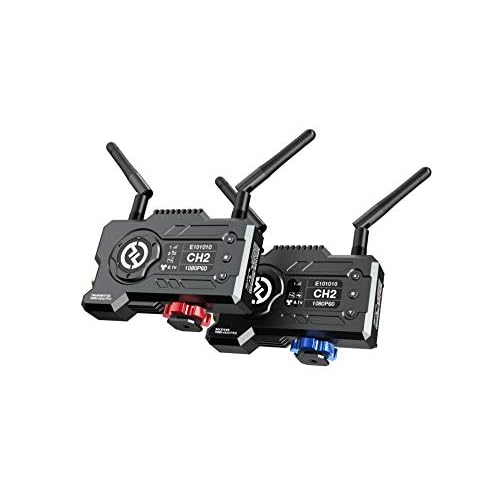Hollyland Mars 400S PRO Drahtloses Videoübertragungs-Set SDI und HDMI 1080p60 FHD 120m Reichweite 0.08s Versatz Wireless Sender-und Empfängersystem 5G Wi-Fi 12Mbps mit APP zur Videoüberwachung
