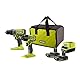 Ryobi - Duo 18 V One+ Bohrmaschine + Schlagschrauber, inkl. 2 Akkus 2 Ah und Ladegerät, in Transporttasche – RCK182G-220S