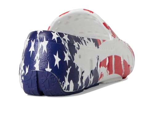 Image of Floafers Kids Unisex Prodigy Driver Print (Big Kid) Old Glory 4 Big Kid M