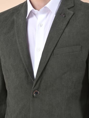 Image of Cantabil Blazer for Men l Premium Casual Blazer Slim Fit Notched Collar Polyester Fabric Solid Pattern