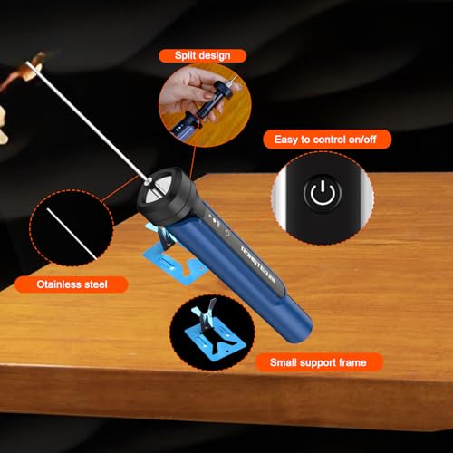 3 in 1 Foam Cutter Tool Kit, Up to 662 Degrees Fahrenheit Blue Foam Cutter Electric Foam Cutting Tool,Heated Foam Carving Knife Kit