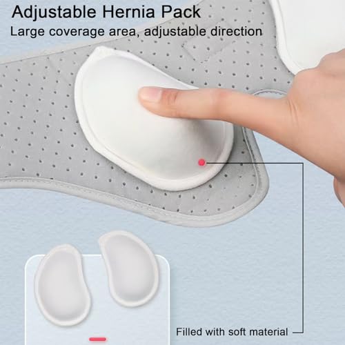 Faja para Hernia Ajustable para Hombre y Mujer, Talla L miniatura 7