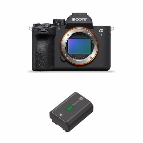 Sony Alpha ILCE-7RM5 Full-Frame High Resolution | 61 MP Camera|Artificial Intelligence for Human Pose Estimation + Additional Rechargeable Battery (FZ