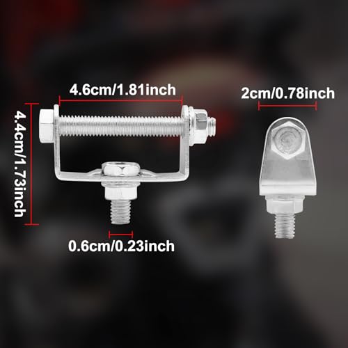 Soportes de luz antiniebla de 46 mm jose2015 para eliminar vibraciones en tu moto 5