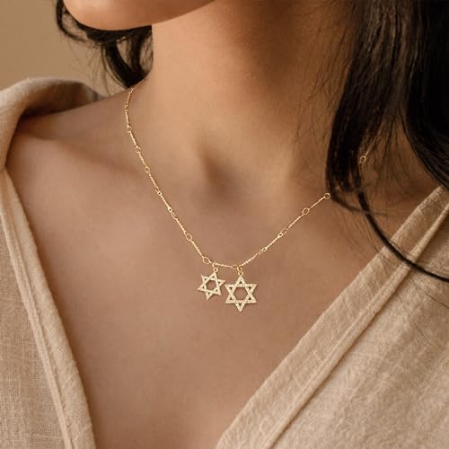 VIROMY Gold Cross Necklaces for Women Trendy 14K Gold Plated/Silver Cross Necklace,Cubic Zirconia Cross Necklaces for Women Men Boy Jewelry Gifts Double Cross Choker Necklace for Y2k Chains2