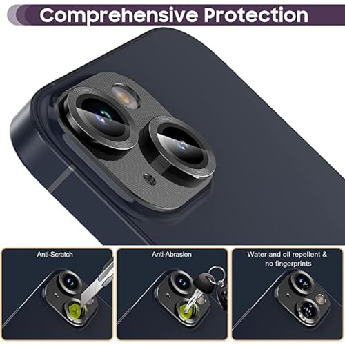 Image of Camera Lens Protector Iphone 14 /14 Plus Black Pack of 1