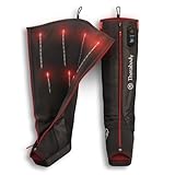 Therabody JetBoots PRO Plus - Wireless Compression Boots with Vibration & Light Therapy - Muscle Recovery, Pneumatic Leg Compression Sleeve to Recover Faster, Relieve Muscle & Joint Pain (Regular)