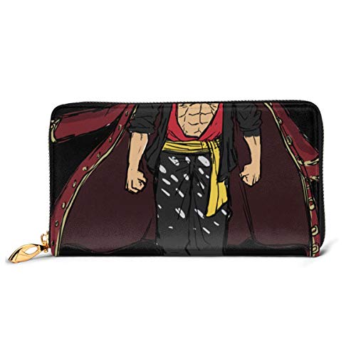 Preisvergleich Produktbild Einteilige Leder-Geldbörse, echte Reißverschlüsse, rationales Design, nützlich, sportliche Herren-Geldbörse