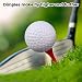 DePro 16 Golfbälle, Minigolfbälle, Golfball Set, 42mm PE-Material, Leicht Und Stoßfest, Ideal Für Golfanfänger, Indoor Und Outdoor Nutzung, In Sechs Farben