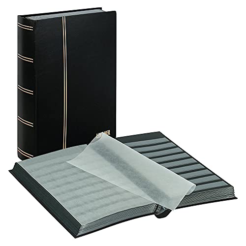 Classeur pour timbres à pages noires LINDNER pour protéger votre collection
