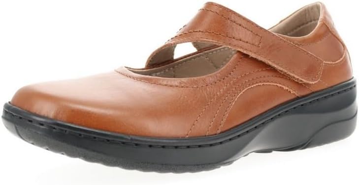 Propét Womens Golda Sneaker,Teak,11 XX-Wide US