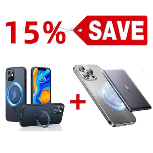 TORRAS 5,000mAh MiniMag Power Bank — Buy Together to Save 15%
