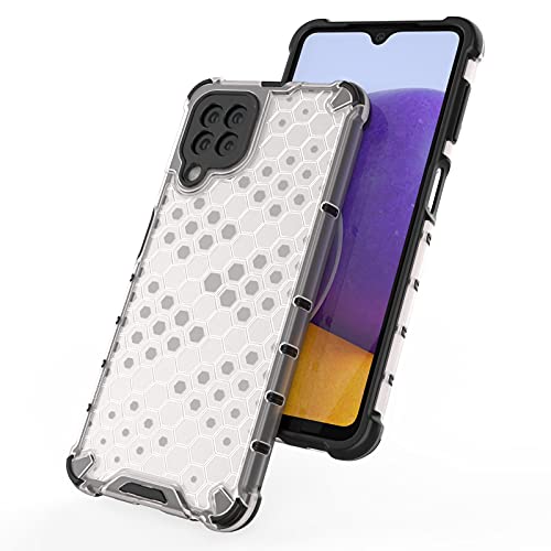 Image of Glasgow Back Case Cover Designed for Samsung Galaxy M32 - Transparent