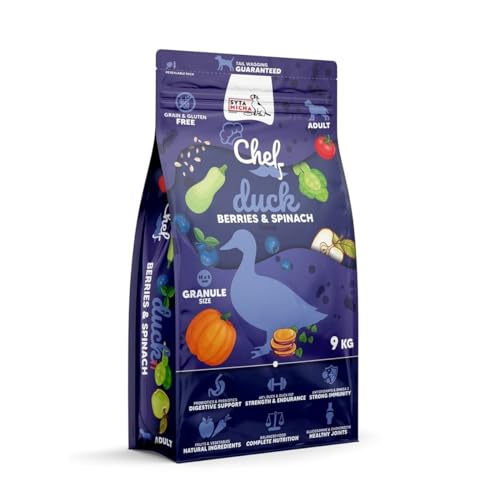 SYTA MICHA Croquettes Chef Fruits de la Forêt Canard épinards 9 kg