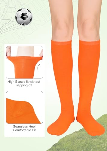 Image of American Trends Women Softball Socks Knee High Tube Socks Long Baseball Soccer Socks for Youth Girls