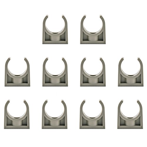 Sinmova 10PCS 50mm PPR U Type Pipe Clamps Tubing Clips Conduit Fittings for Water Supply, For Water Pipe: Green - Image 2