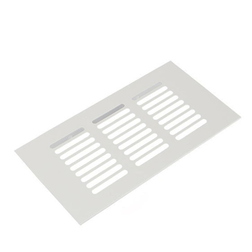Vent Cover for Walls, Air Vent Grille Cover 80mm/3.14in x (150-600) mm Aluminum Alloy Mesh for Cabinets and Vents(80x450mm)