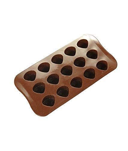 Image of Silicone Chocolate Mould| Cake Baking Mould | Bakeware Chocolate Moulds (SeaShell Moulds 1 Pack)