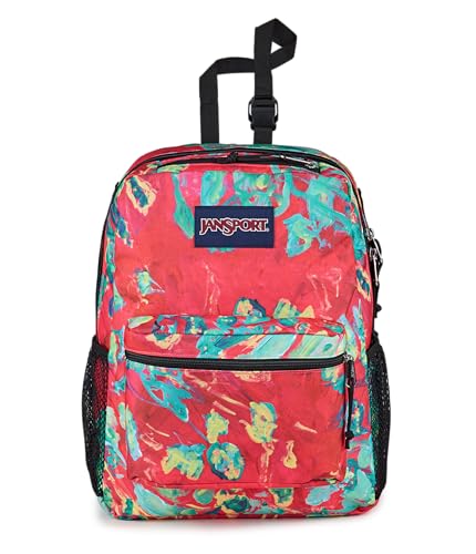 Image of JanSport Central Adaptive Backpack - Wheelchair & Walker Compatible, Tuck-Away Shoulder Straps, Adjustable Backrest Loops & Anchor Straps, Iconic Design, Mia Brown Mint Julep