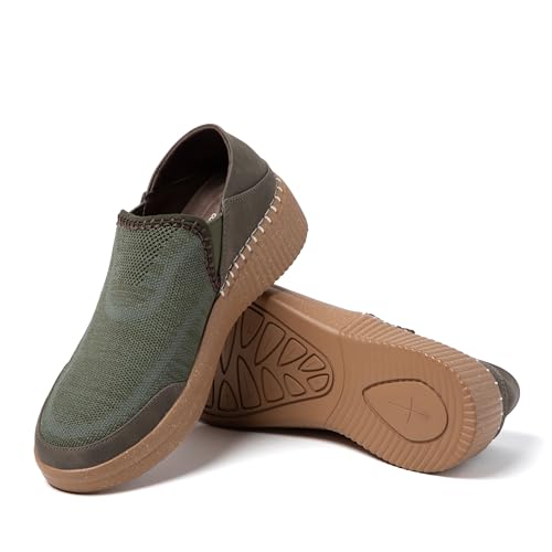 Dearfoams Women's Lee Lightweight Easy on/Off Knit Sneaker3