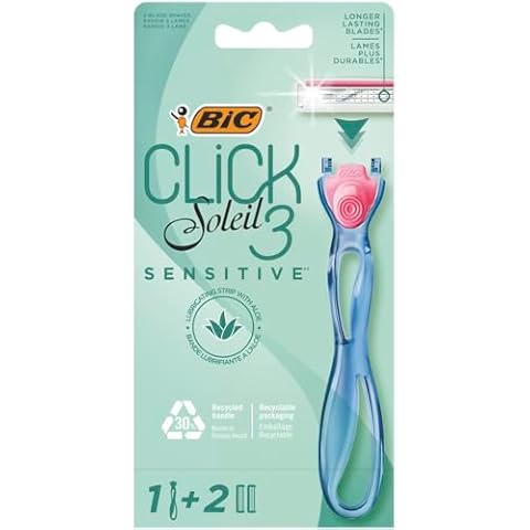 Bic Click 3 Soleil Sensitive Refillable Razor Cover