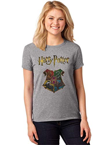 Camiseta Feminina T-Shirt Harry Potter Hogwarts Baby Look ES_133