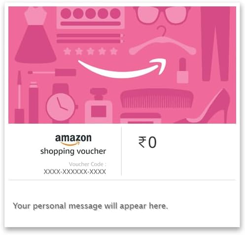 Amazon Shopping Voucher | Valid for physical products on Amazon.in